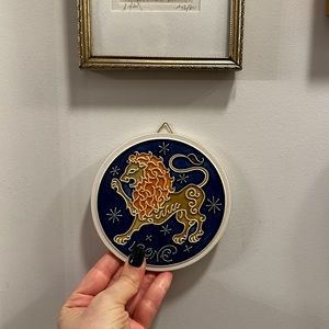 Leone Leo zodiac italian wall art